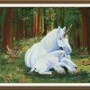 Unicorn's Lap 18hx24w - Fantasy/Imaginative Realism